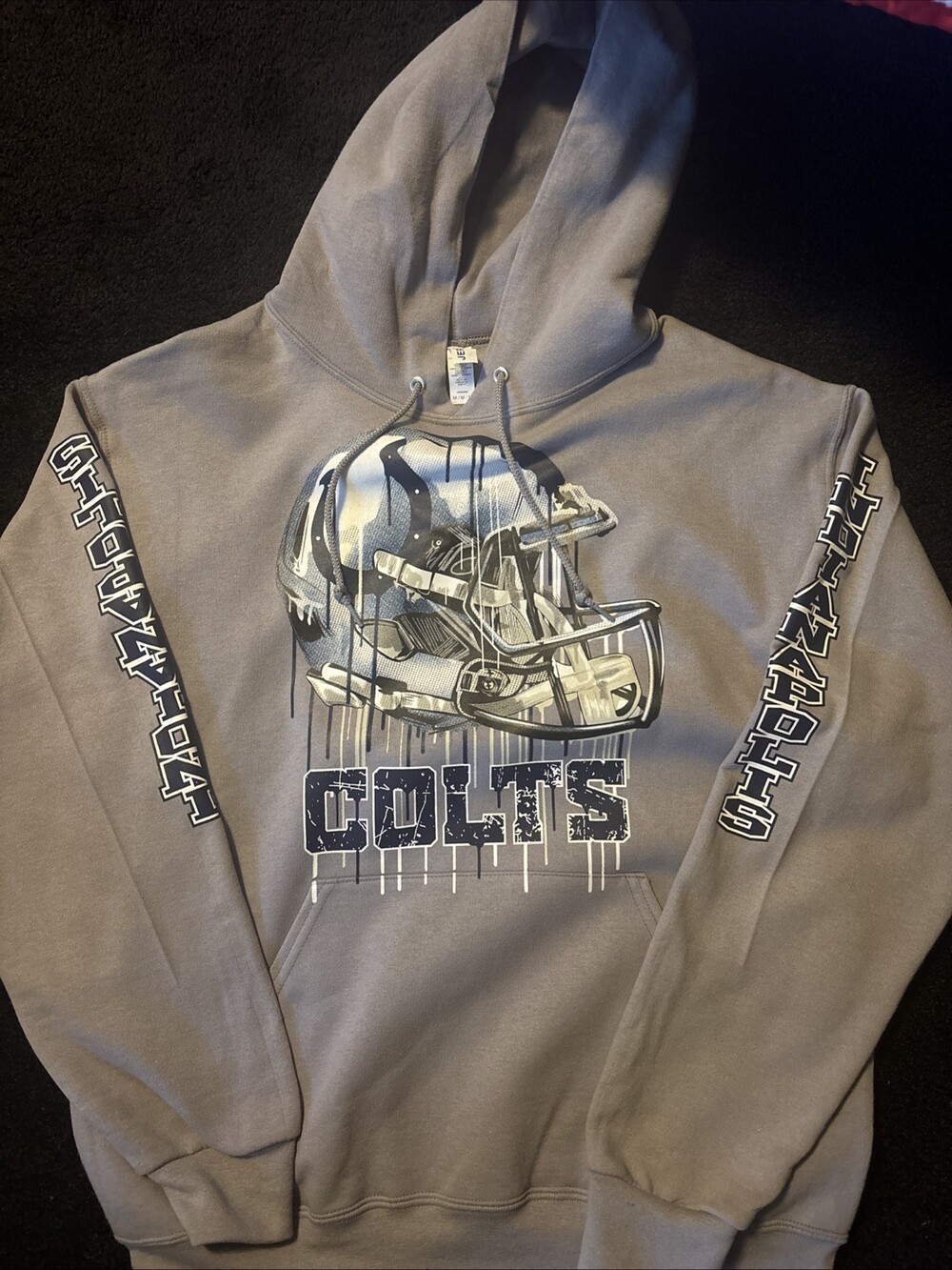 Jerzees NFL Indianapolis Colts Hoodie Size M